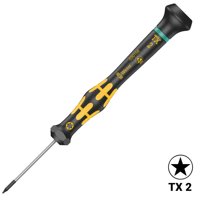 Kraftform Micro ESD Torx šroubovák TX 2 X 40 MM (1567) (Wera)