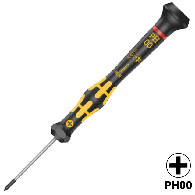 Kraftform Micro ESD Phillips šroubovák PH 00 X 40 MM (1550) (Wera)