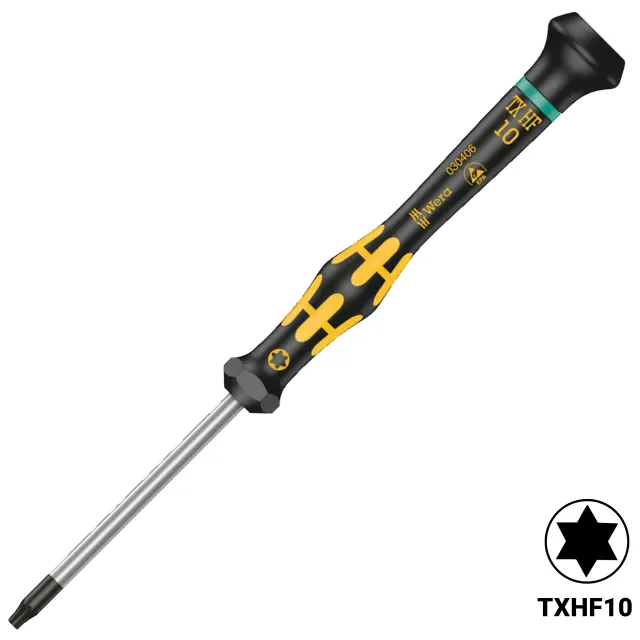 Kraftform Micro ESD Torx šroubovák se šroubek hold function 10 x 60 mm (1567) (Wera)