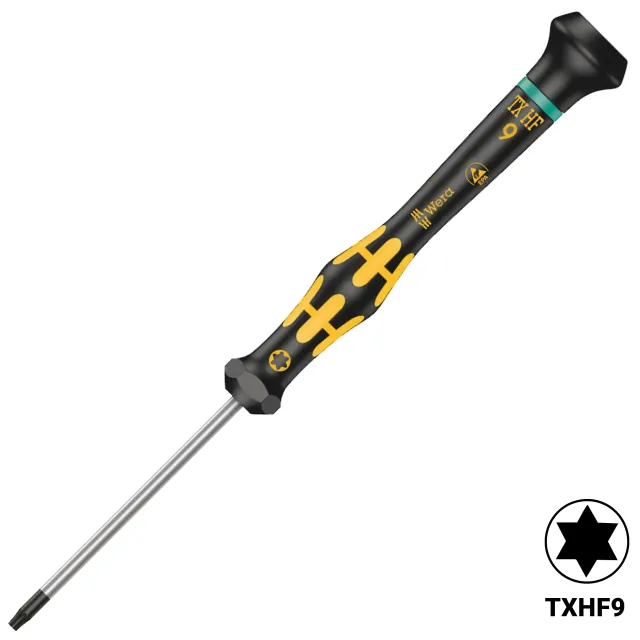 Kraftform Micro ESD Torx šroubovák se šroubek hold function 9 x 60 mm (1567) (Wera)