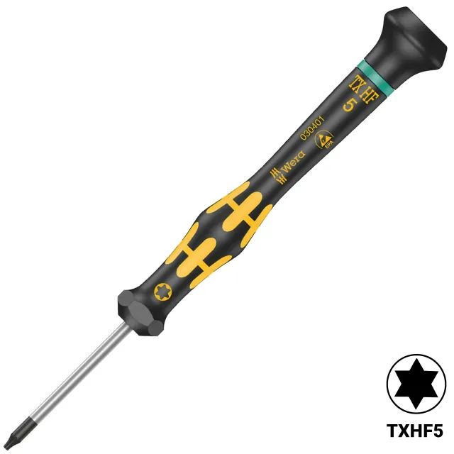 Kraftform Micro ESD Torx šroubovák se šroubek hold function 5 x 40 mm (1567) (Wera)