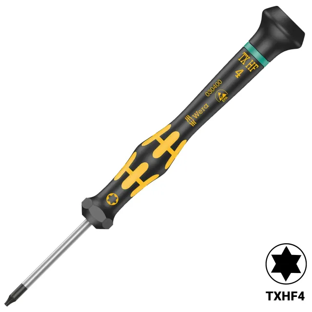 Kraftform Micro ESD Torx šroubovák se šroubek hold function 4 x 40 mm (1567) (Wera)