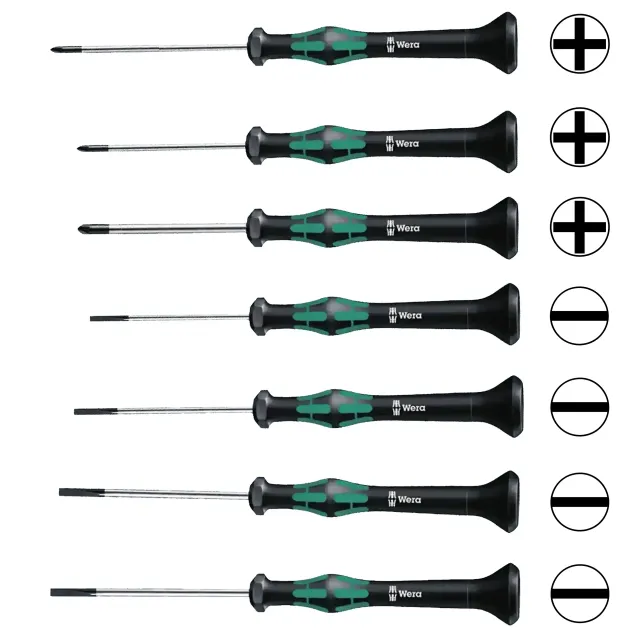 Kraftform Micro Precision šroubovák sada (sada 7 ks) (2035 / 2050) (Wera)