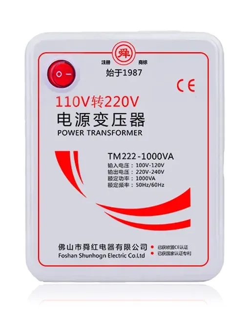 TM222-1000VA Input napájecí Transformer (110V-220V)