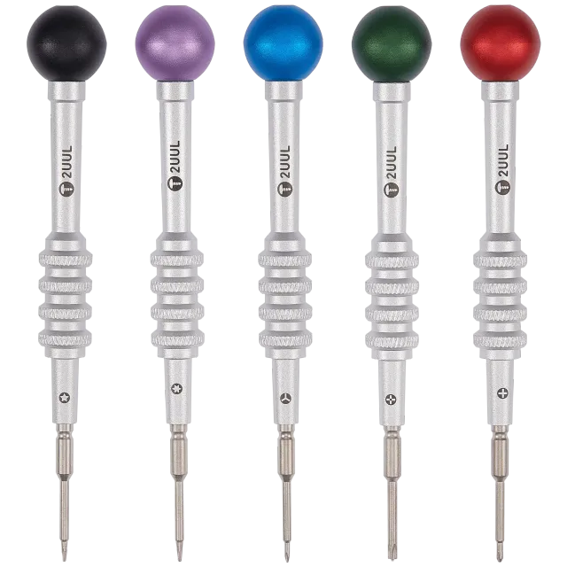 Everyday Scroo šroubováky sada 5v1 (2.5mm Convex Cross / Torx T2 / Tri-point / PH000 1.2mm / 0.8mm P2) (2UUL)