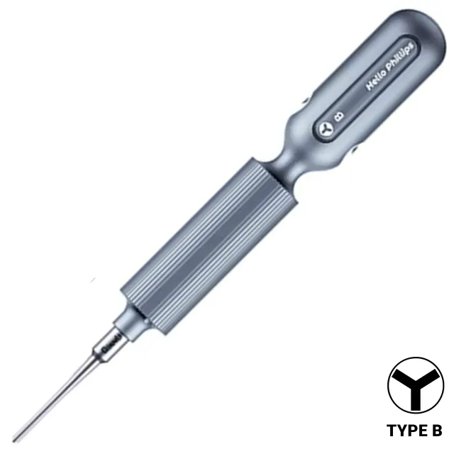 0.6MM Y Type Tri-Wing Super Tactile Grip-type Precision Henry Phillips šroubovák (Type B) (Qianli)
