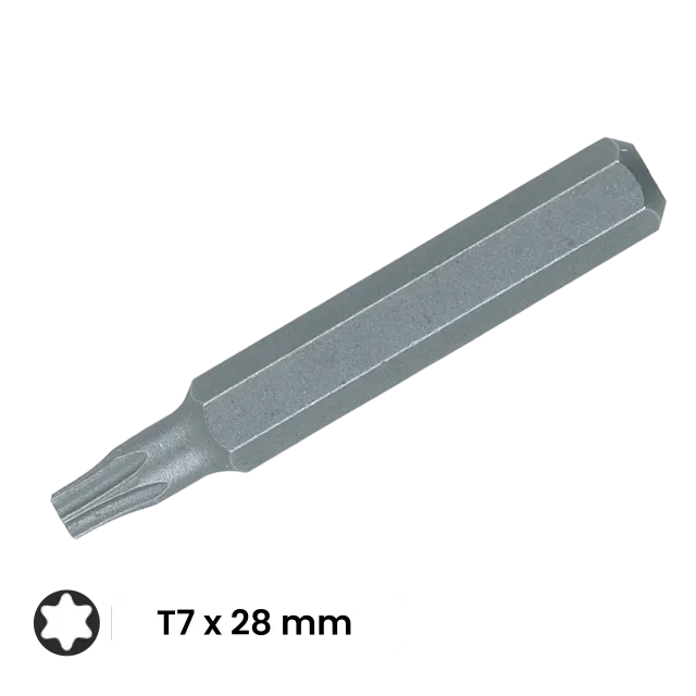 Torx MicroBit T7 × 28mm (Wiha)