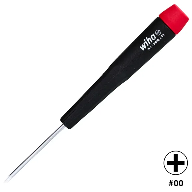 Precision Phillips šroubovák #00 x 40mm (26100) (Wiha)