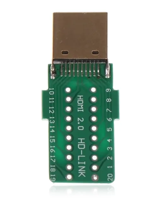 Deska HDMI Male konektor Breakout