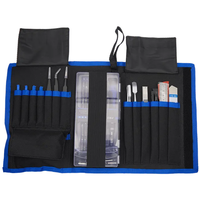 80-in-1 Electronics opravný nástroj sada s carrying pouch
