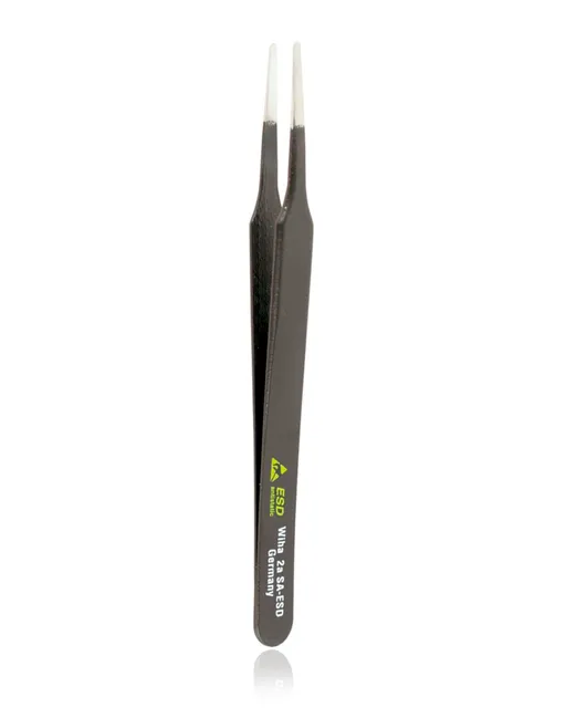 ESD Safe pinzeta 2a SA - 120mm (Wiha)