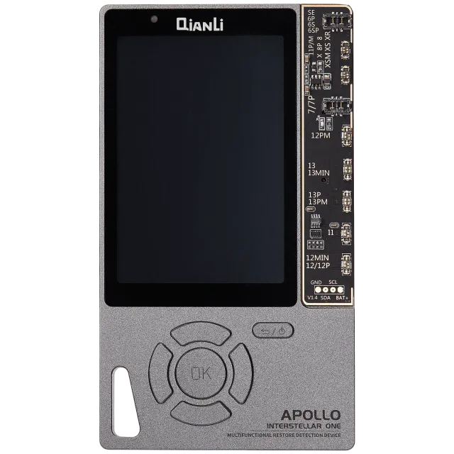Apollo Interstellar Restore Program a Reading zařízení (True Tone / baterie Data / vibrační motorek / MFI tester / EEPROM Programmer) (Display Up do 11 Pro Max a baterie Up do pro iPhone 14 Pro Max) (Galaxy Gray Special Edition) (Qianli)