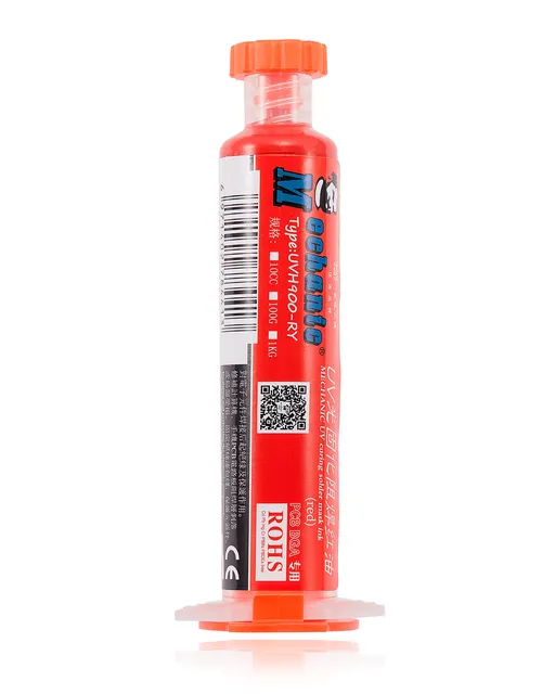 UV pájka Mask červený 10mL (Mechanic)