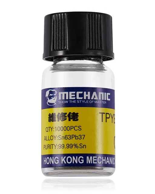 0.20MM pájka Balls pro BGA Stencils (10000 PCS / Bottle) (Mechanic)