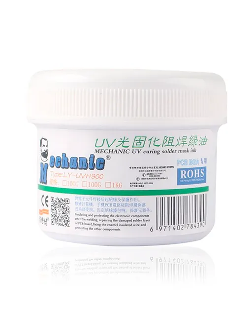 UV Curing pájka Mask Ink 100g (LY-UVH900) (Mechanic)