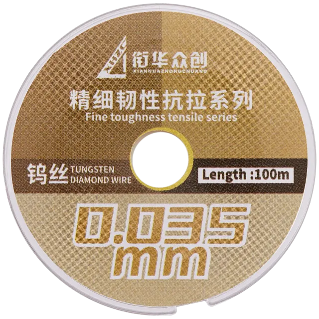 Fine Toughness Tensile Tungsten Diamond drát (Width: 0.035mm / Length: 100m) (XHZC)