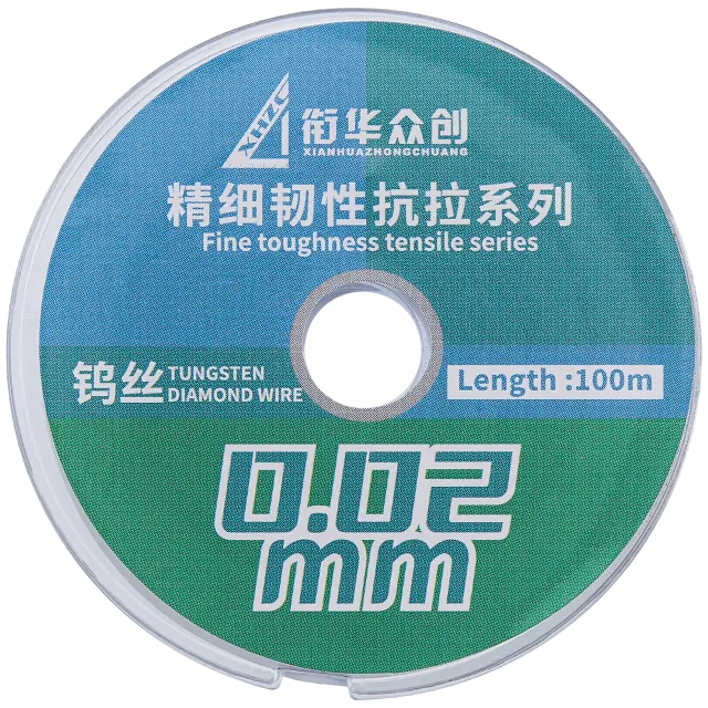 Fine Toughness Tensile Tungsten Diamond drát (Width: 0.02mm / Length: 100m) (XHZC)