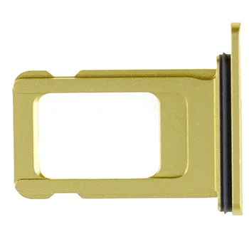 SIM šuplík (jedna SIM) pro iPhone 11 (Service Pack) (žlutá)