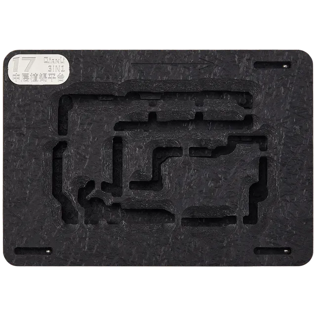 3v1 střední rám Reballing platforma pro iPhone 17 / 17 Pro / 17 Pro Max (Qianli)