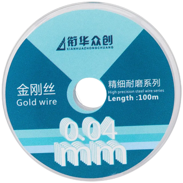 Molybdenum displej Cutting drát Ultra Strong (0.04MM x 75MM) (XHZC)