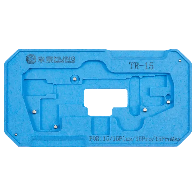 4v1 přípravek střední Layer základní deska Reballing pájecí platforma se stencil pro iPhone 15 / 15 Plus / 15 Pro / 15 Pro Max Z20 (řada) (MiJing)