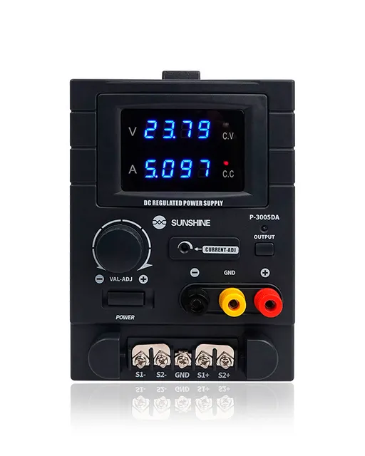 Laboratorní zdroj s odrušením (30V5A / 110V) (Model # SS-3005DA) (Sunshine) (North American)