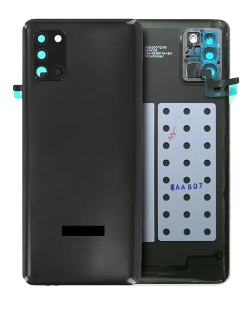Zadní kryt se sklíčkem kamery pro Samsung Galaxy M31 (M315 / 2020) (Service Pack) (černá)