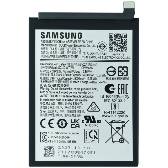 Baterie pro Samsung Galaxy A22 5G (A226 / 2021) (SCUD-WT-W1) (Service Pack)
