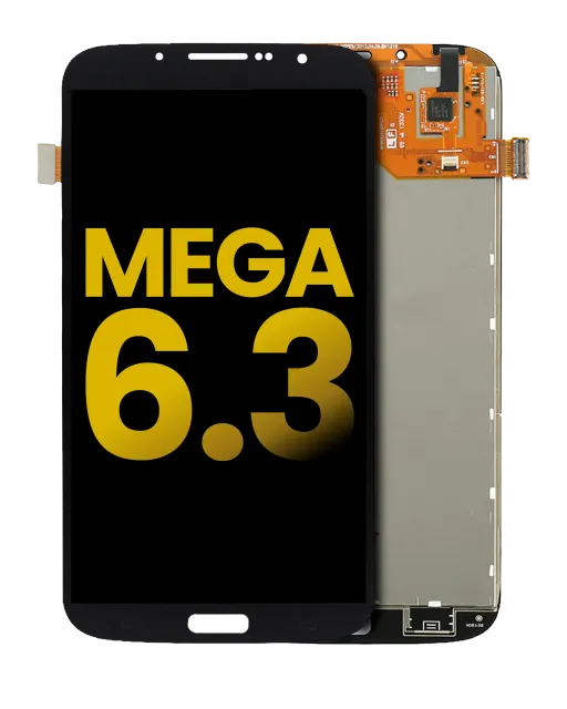 OLED displej bez rámečku pro Samsung Galaxy Mega 6.3 (repasovaný) (černá / modrá)