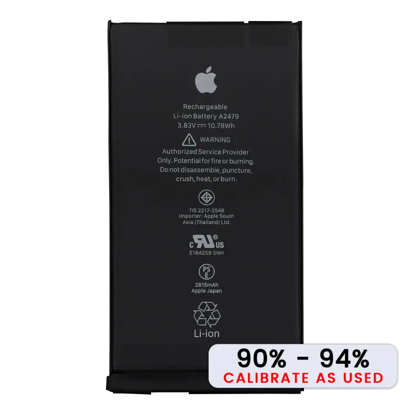 Baterie pro iPhone 12 / 12 Pro (originál z vyřazeného zařízení, stav C, kondice 90–94 %)