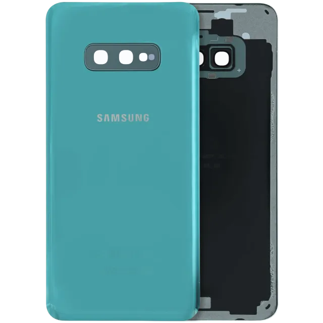 Zadní sklo se sklíčkem kamery pro Samsung Galaxy S10e (Service Pack) (zelená)