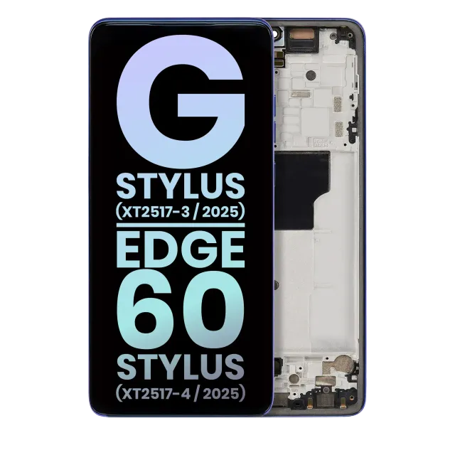 OLED displej s rámečkem pro Motorola Moto G Stylus 5G (XT2517 / 2025) (originál OEM) (Surf the Web)