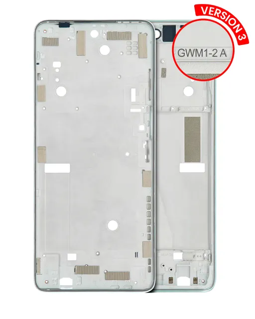 Střední rám (housing) pro Motorola Moto G Stylus 5G (XT2215 / 2022) (Seafoam Green)