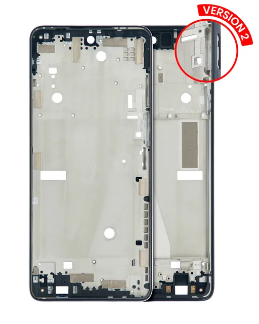 Střední rám (housing) pro Motorola Moto G Stylus 5G (XT2215 / 2022) (Steel Blue)