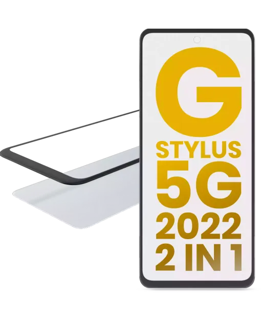 2v1 přední sklo s OCA (předinstalováno) pro Motorola Moto G Stylus 5G (XT2215 / 2022)