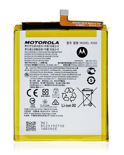 Baterie pro Motorola Moto G Stylus 6.4" (XT2043 / 2020) / G Stylus 6.8" (XT2115 / 2021) (KX50) (originál OEM)