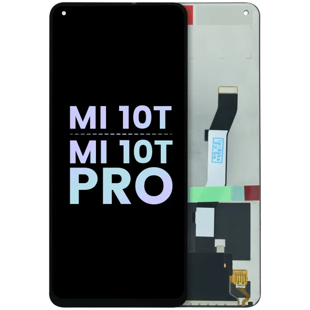 LCD displej bez rámečku pro Xiaomi Mi 10T Pro (originál OEM) (černá)
