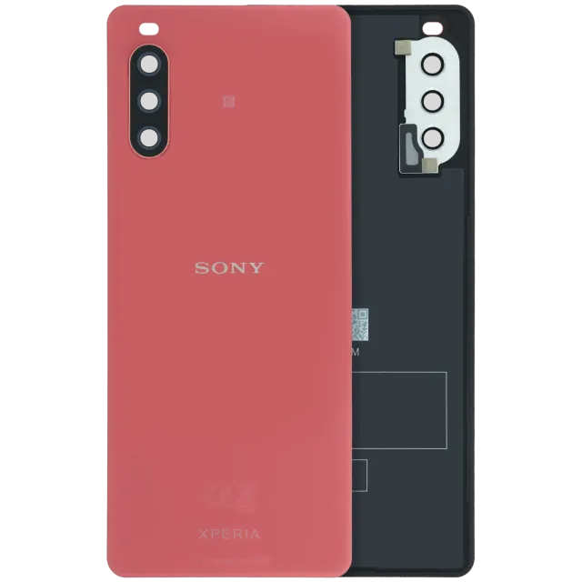 Zadní sklo pro Sony Xperia 10 III (Genuine) (růžová)