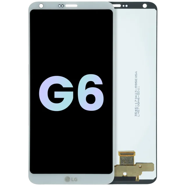 LCD displej bez rámečku pro LG G6 (originál OEM) (Ice Platinum Silver)