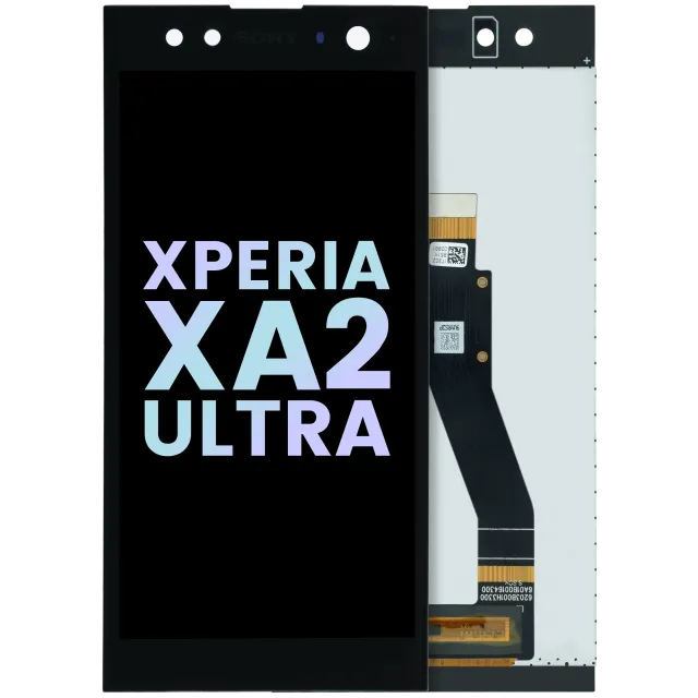 LCD displej bez rámečku pro Sony Xperia XA2 Ultra (originál OEM) (černá)