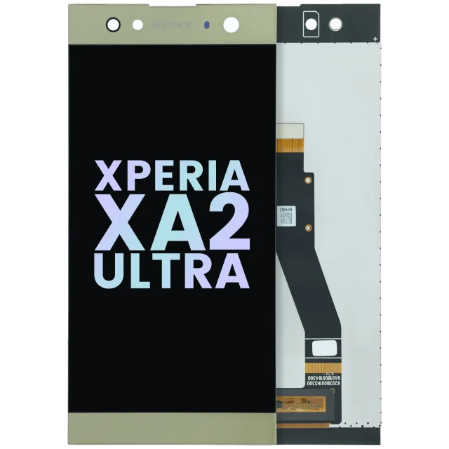 LCD displej bez rámečku pro Sony Xperia XA2 Ultra (originál OEM) (zlatá)