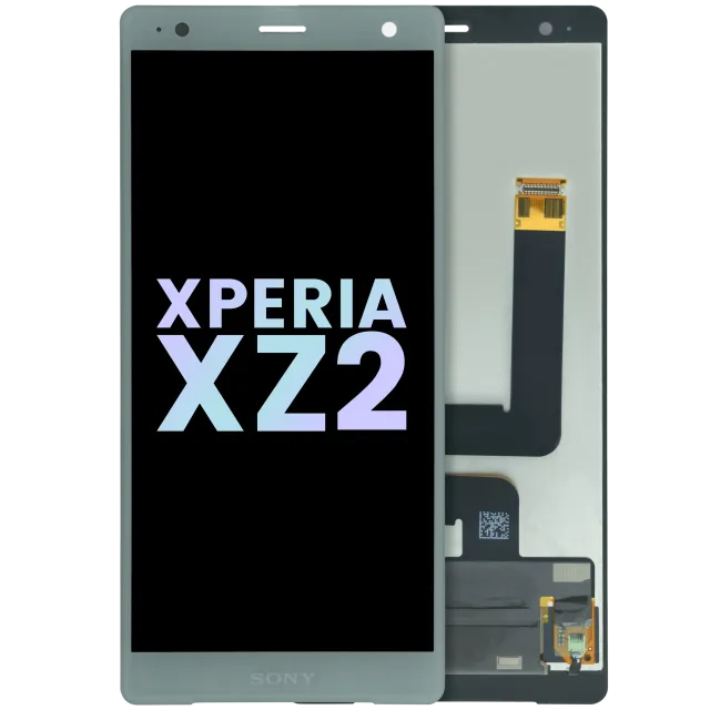 LCD displej bez rámečku pro Sony Xperia XZ2 (originál OEM) (Liquid Silver)