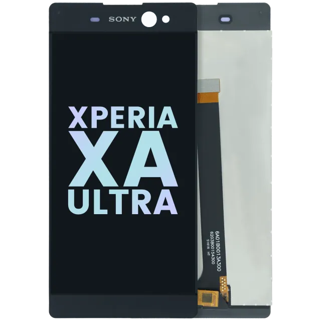 LCD displej bez rámečku pro Sony Xperia XA Ultra (originál OEM) (Graphite Black)