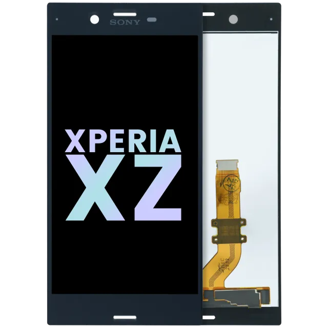 LCD displej bez rámečku pro Sony Xperia XZ (originál OEM) (Forest blue)