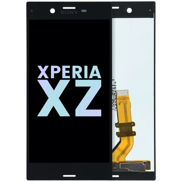 LCD displej bez rámečku pro Sony Xperia XZ (originál OEM) (Mineral black)