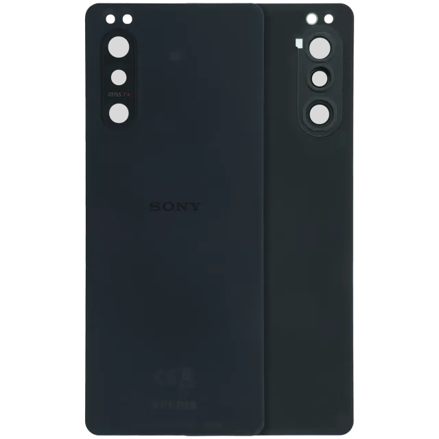 Zadní sklo pro Sony Xperia 5 II (Genuine) (černá)