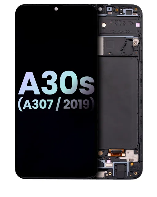 OLED displej s rámečkem pro Samsung Galaxy A30s (A307 / 2019) (Service Pack) (všechny barvy)