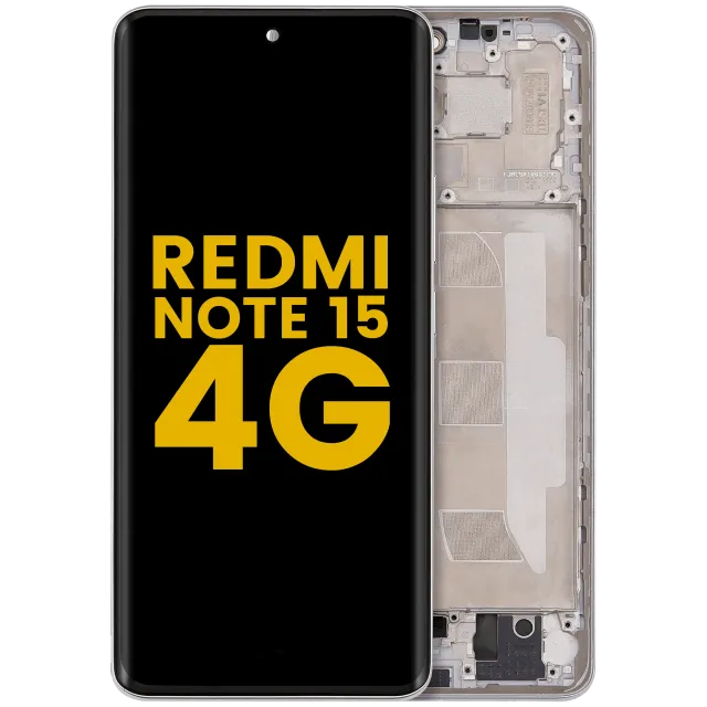 OLED displej s rámečkem pro Xiaomi Redmi Note 15 4G (repasovaný) (Forest Green)
