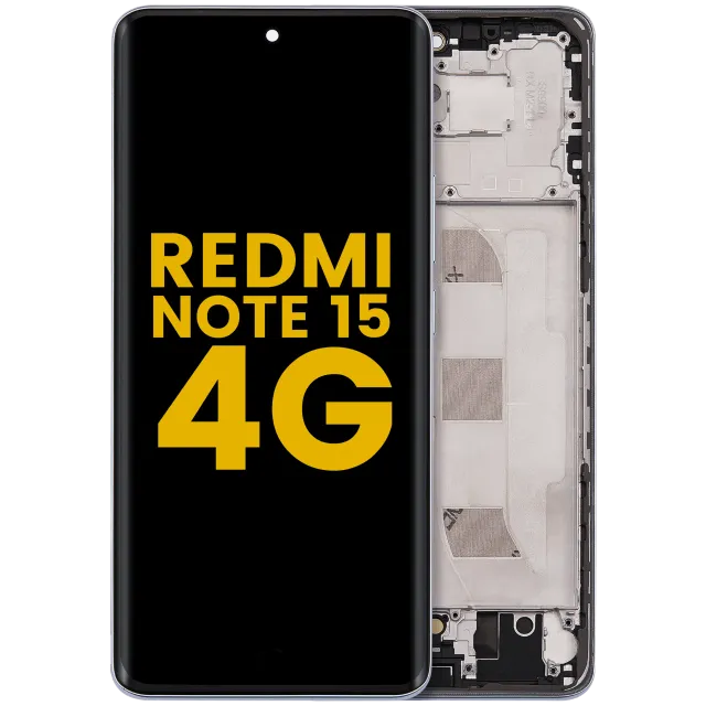 OLED displej s rámečkem pro Xiaomi Redmi Note 15 4G (repasovaný) (Glacier Blue)