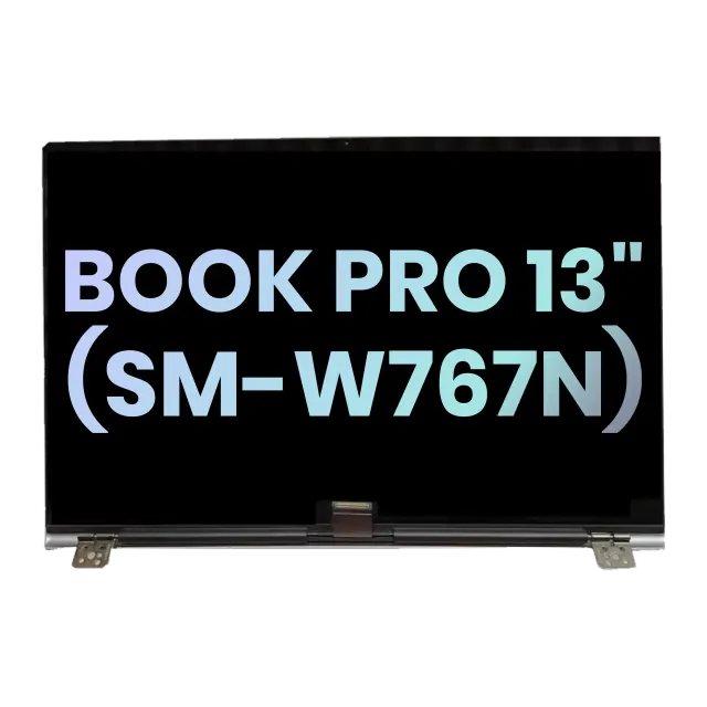 Kompletní LCD displej pro Samsung Galaxy Book S 13" (SM-W767N) (Service Pack) (šedá)